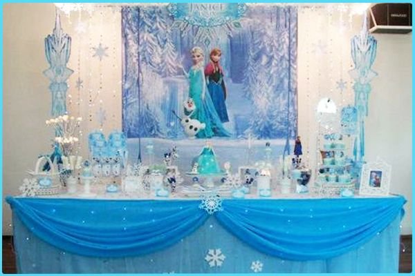 Frozen karlar ülkesi prensesi elsa ana parti fikirleri