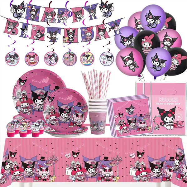 kuromi parti konsepti