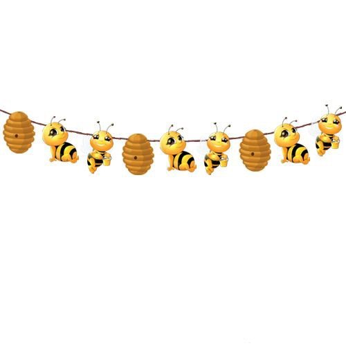 Arı Temalı dekoratif banner
