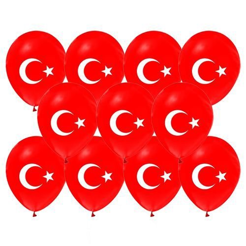 Ay Yıldızlı Balon (100 adet),fiyatı