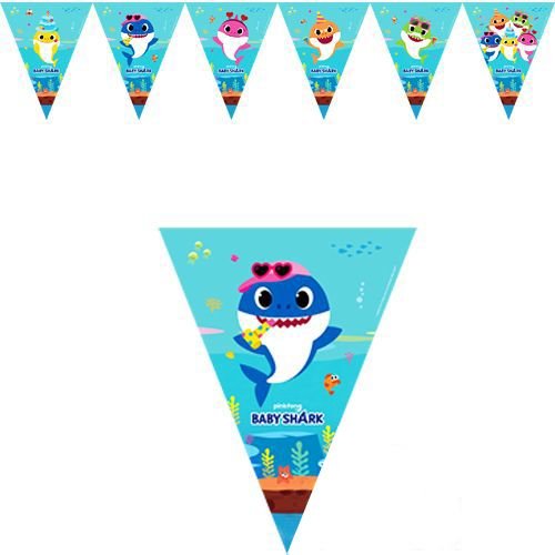 Baby Shark Flama Bayrak Set (320 cm),fiyatı