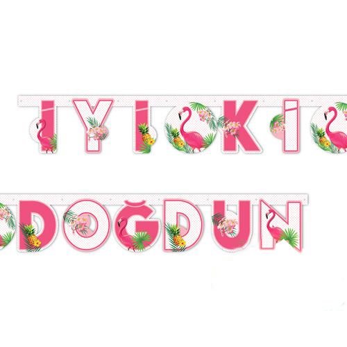 Flamingo İyi ki Doğdun Yazısı (2 m.),fiyatı