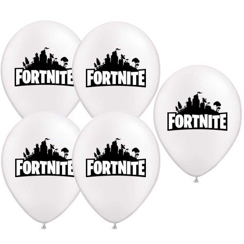 Fortnite baskılı balon