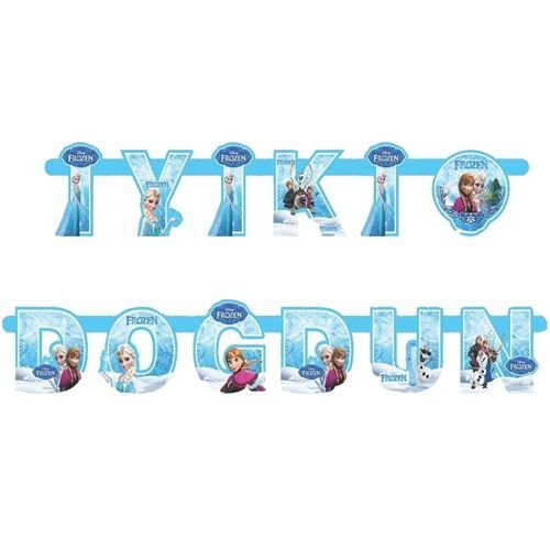 Frozen iyiki doğdun yazısı