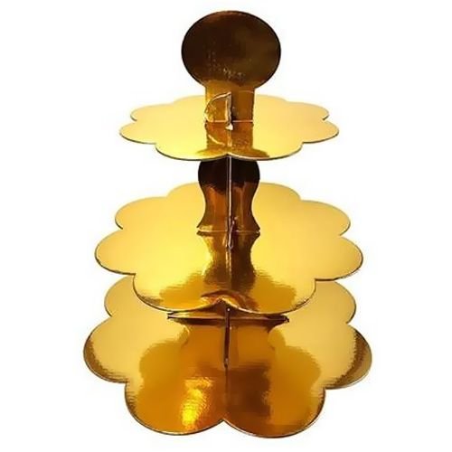 Gold Kek Standı (3 Katlı),fiyatı