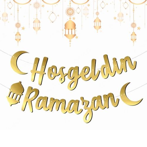 Hoş Geldin Ramazan Kaligrafi Banner, fiyatı