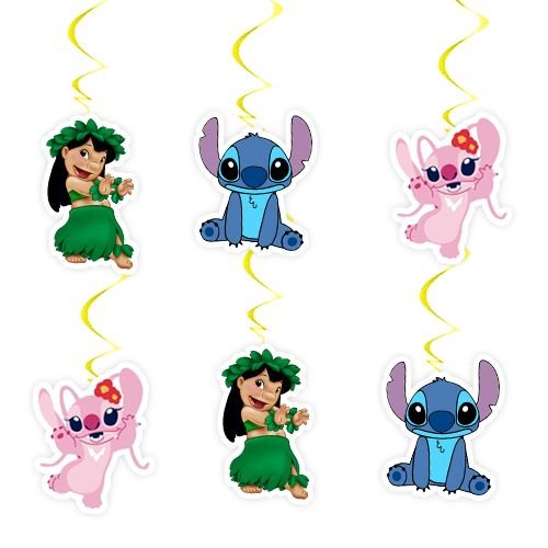 Lilo ve Stitch Asma Süs - 6 Adet, fiyatı