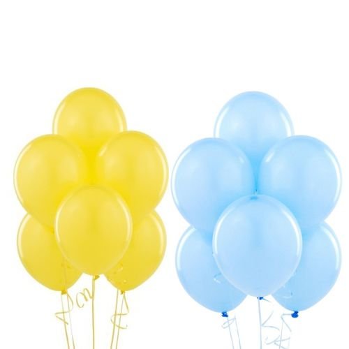 Sarı ve Mavi Balon