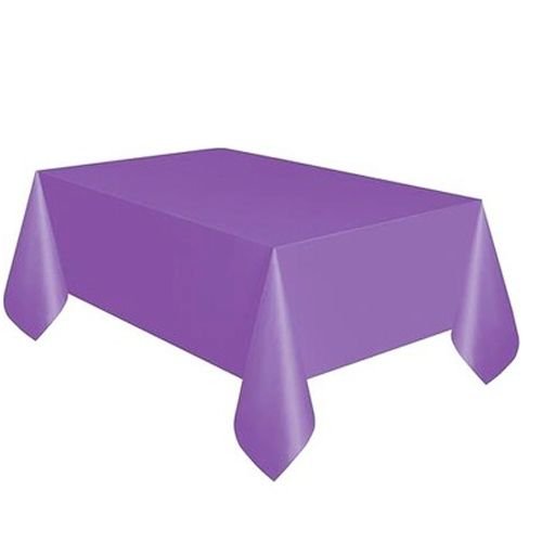 Mor Masa Örtüsü Plastik (137x183) cm, fiyatı