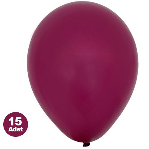 Mürdüm Balon 15 Adet, fiyatı