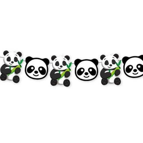 panda dekoratif banner