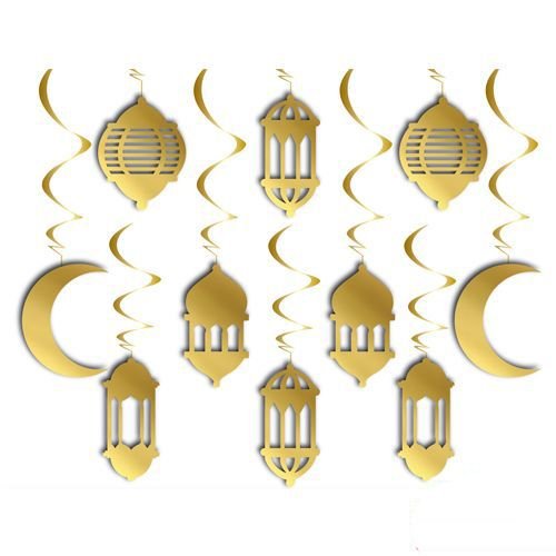 Ramazan Süslemeleri Asma 3D Tavan Süs 10 Adet, fiyatı