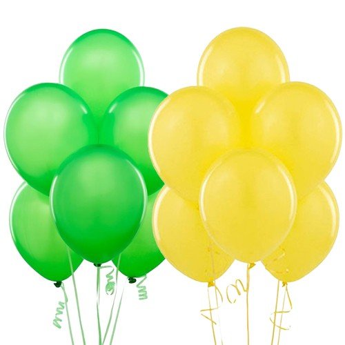 sarı yeşil balon
