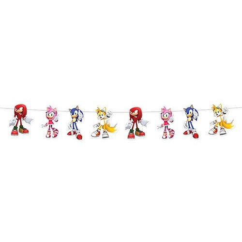 Sonic Boom Dekoratif Banner 150x18 cm, fiyatı