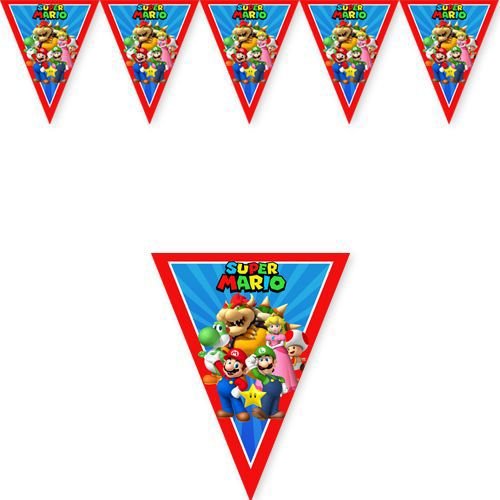 super mario flama bayrak