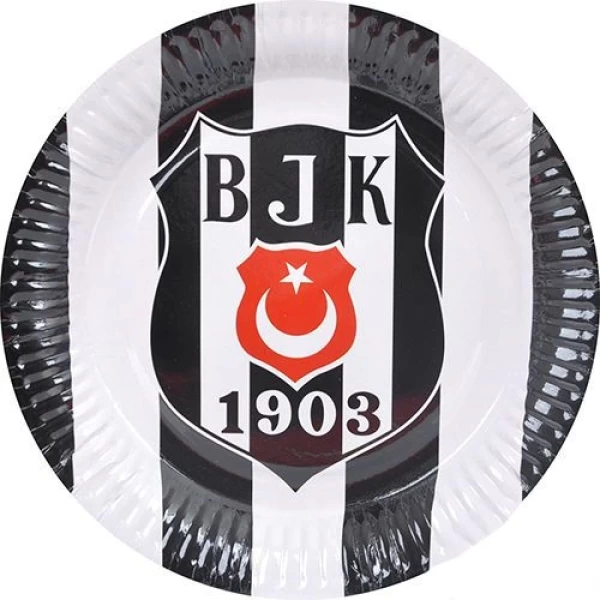 Beşiktaş karton tabak