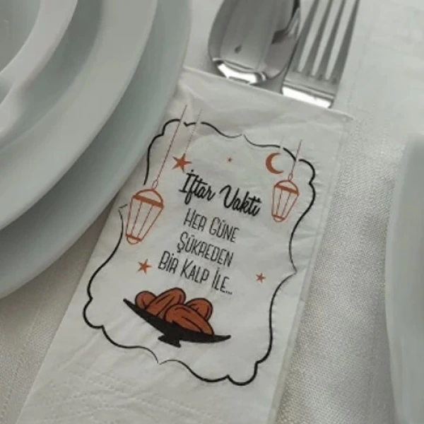 İftar Vakti Peçete Lüks (20 adet)