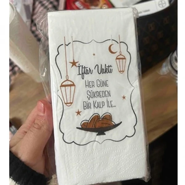 İftar Vakti Peçete Lüks (20 adet)
