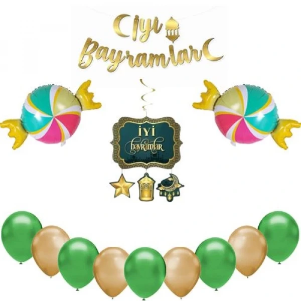 İyi Bayramlar Süsleme Seti