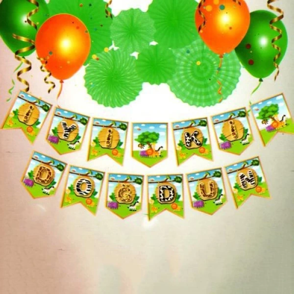 Safari İyi ki Doğdun Yazısı (190 cm)