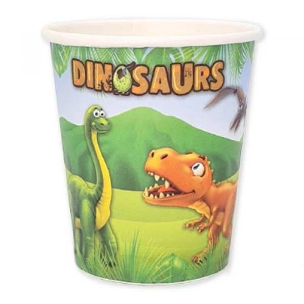Sevimli Dinozor Bardak 8 adet