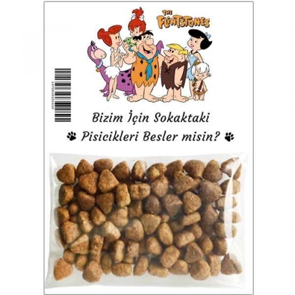 Taş Devri Hediyelik Kedi Maması 5 Adet