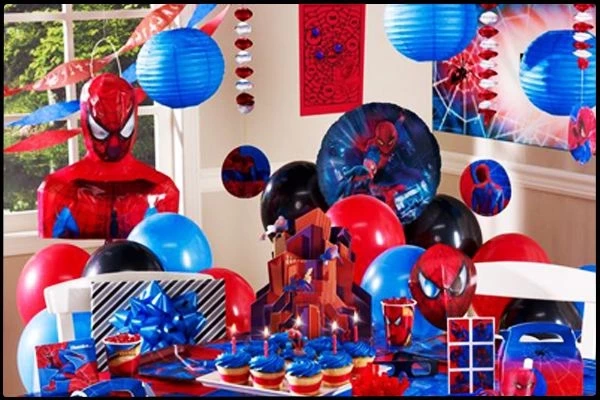 Spiderman Doğum Günü Partisi