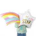 Birthday Stars Folyo Balon 100*50 cm