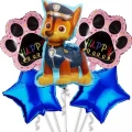 Paw Patrol Chase Folyo Balon Seti 5li