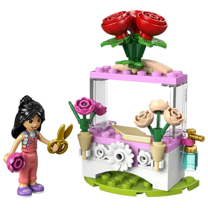 LEGO Friends Güllü Çiçek Standı 30721 - Renkli Hobi Seti