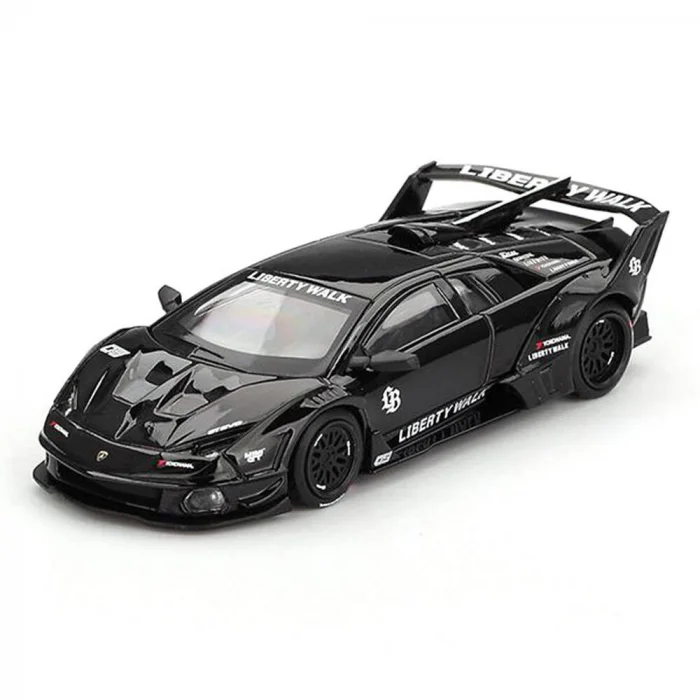 Mini GT 1-64 Lamborghini LB-Silhouette Works Murcielago GT Evo Black - Blister Paket