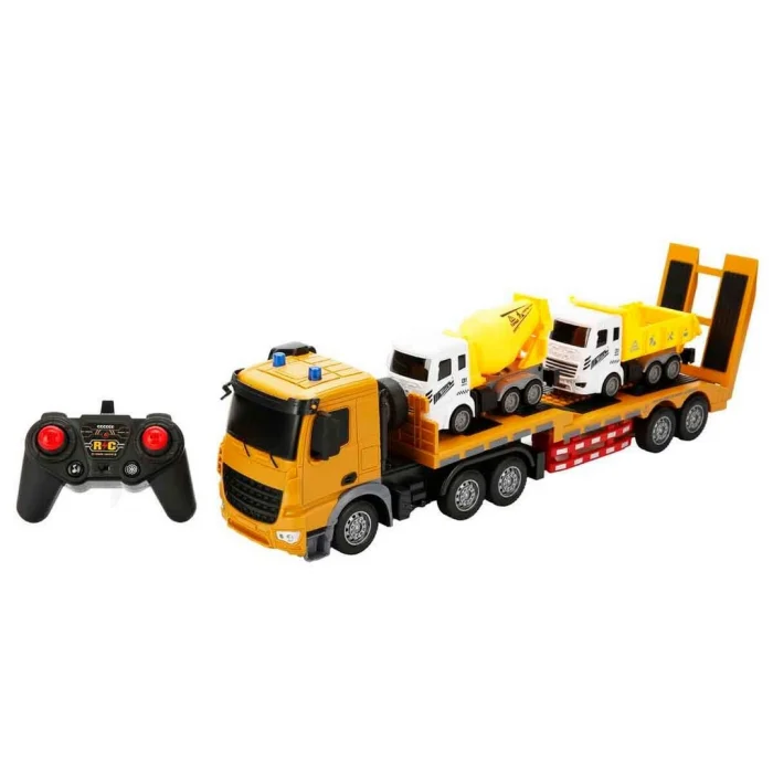 Suncon Uzaktan Kumandalı Taşıyıcı Kamyon 50 cm - Sarı (1:18 Ölçek)