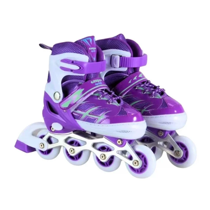 Casper Mor Ayarlanabilir Metal Gövdeli Paten 31-34 Numara + Çanta
