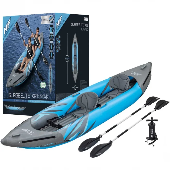 Bestway Hydro-Force Surge Elite X2 İki Kişilik Şişme Kano