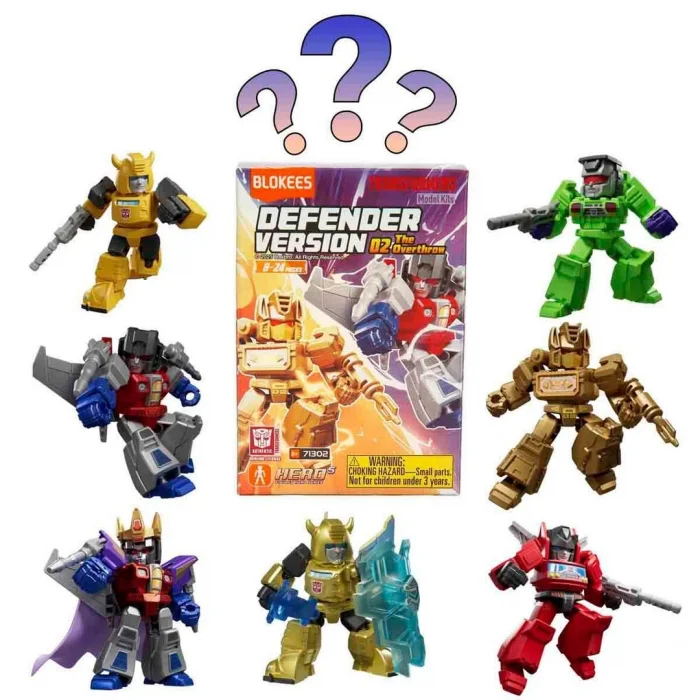 Blokees Transformers Defender Version 02 The Overthrow Sürpriz Paket