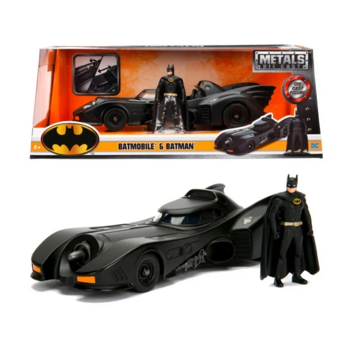 Jada Toys Batman 1989 Batmobile Model Araç ve Figür Seti