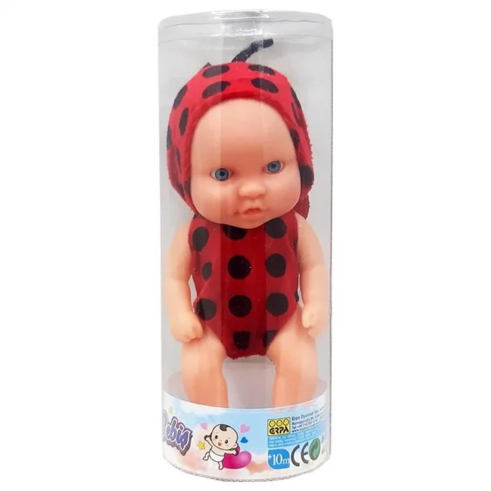 Erpa Uğur Böceği Kostümlü Junior Bebek 20 cm