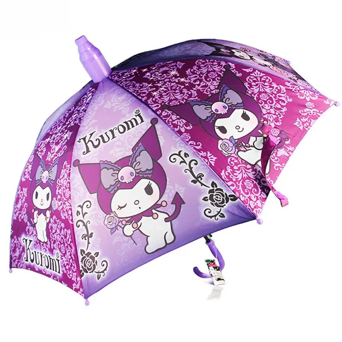 UKB Mor Kuromi Lisanslı Şemsiye - Orijinal Sanrio Şemsiye Modelleri