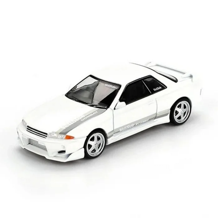 Mini GT 1-64 Nissan Skyline GT-R R32 Veilside Combat White Blister