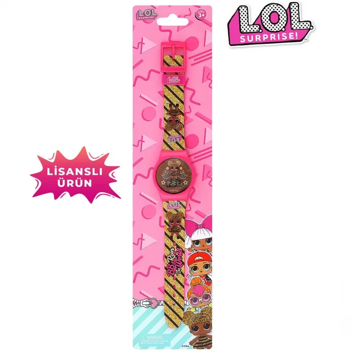 MİNİFLAK LOL Surprise LOL7151 Lisanslı Çocuk Kol Saati Pembe | Dijital