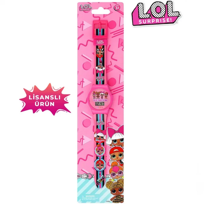 MİNİFLAK LOL Surprise LOL7153 Lisanslı Çocuk Kol Saati Pembe | Dijital