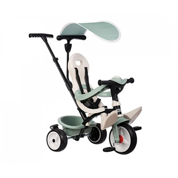 Smoby Life Baby Balade Tenteli Üç Tekerlekli Bisiklet - Yeşil