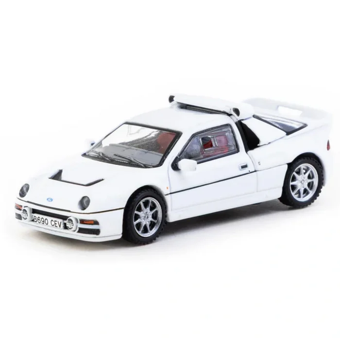 Tarmac Works 1-64 Ford RS200 White - Global64 Die-cast Model