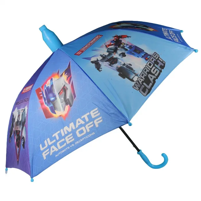UKB Transformers Lisanslı Şemsiye - Orijinal Erkek Çocuk Şemsiyesi