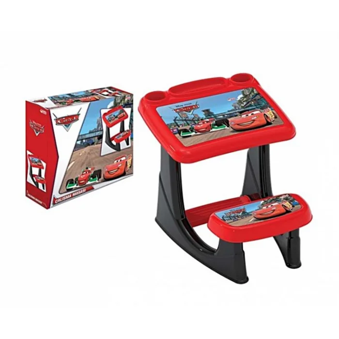 Dede Cars Çocuk Çalışma ve Aktivite Masası - Lisanslı