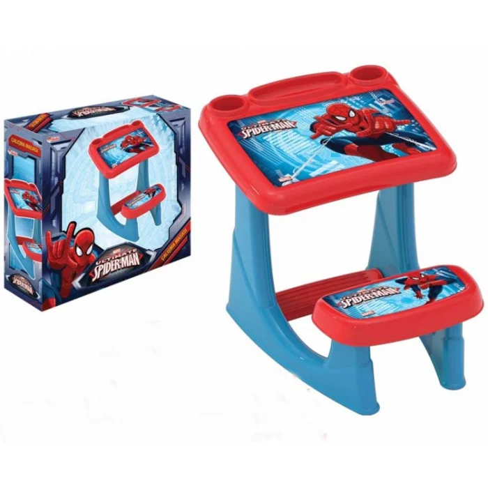 Dede Spiderman Çocuk Çalışma ve Aktivite Masası - Lisanslı