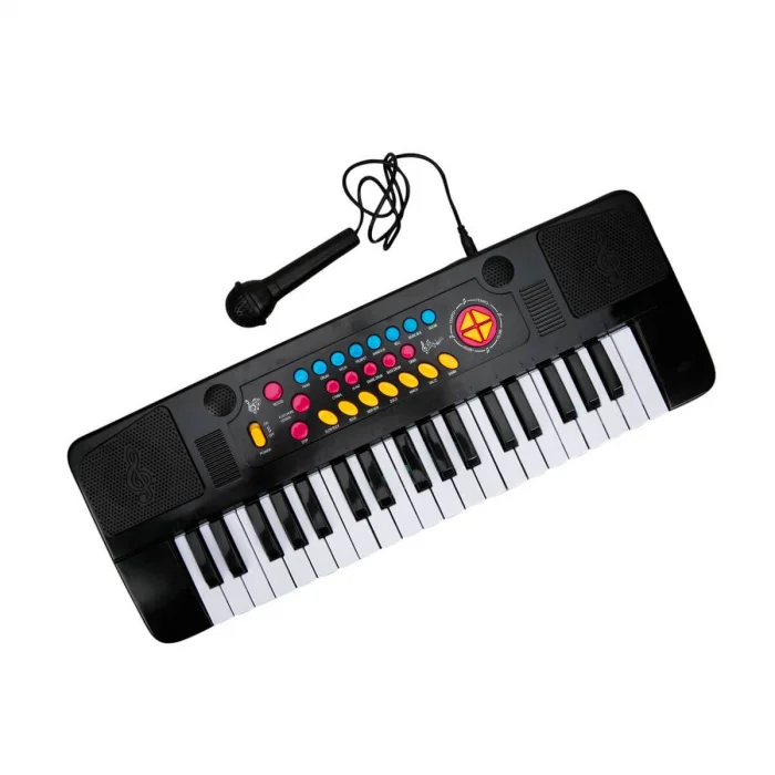 Eccho 37 Tuşlu Mikrofonlu Elektronik Org - Siyah
