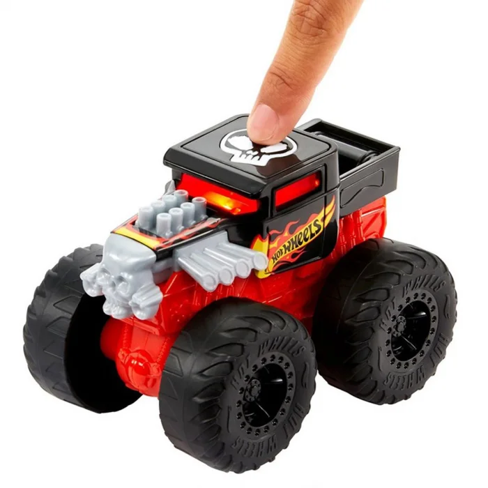 Hot Wheels Monster Trucks 1:43 Kükreyen Arabalar HDX60 Siyah Oyuncak Model