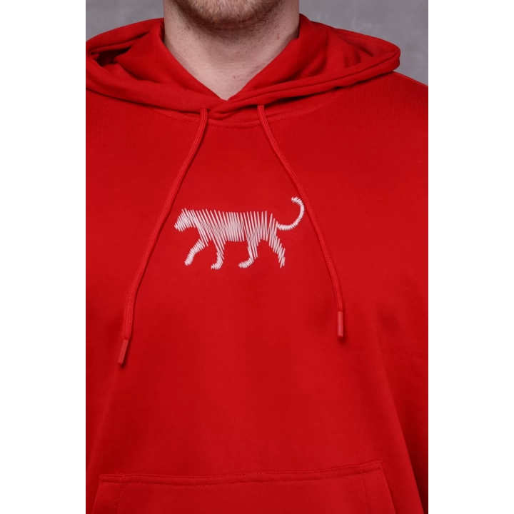 Farm Animals Erkek Midi Baskılı Hoodie