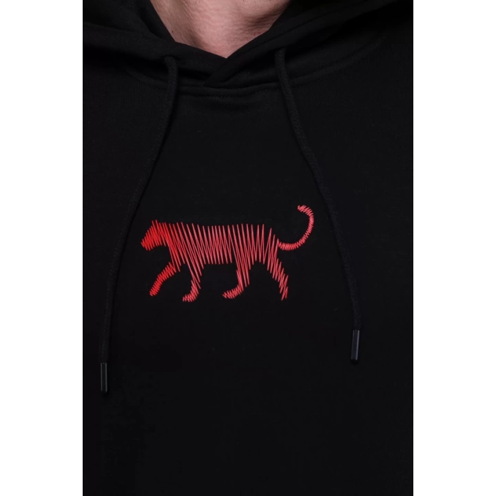 Farm Animals Erkek Midi Baskılı Hoodie